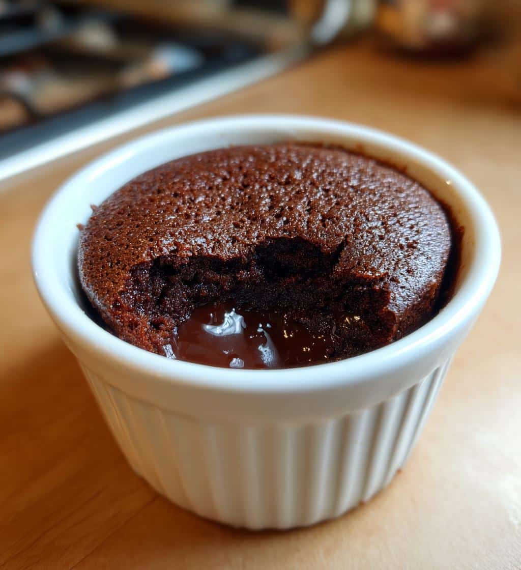 Air Fryer Chocolate Cake Cups - detail 1