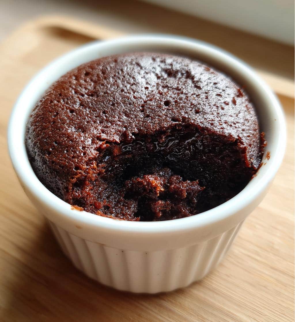 Air Fryer Chocolate Cake Cups