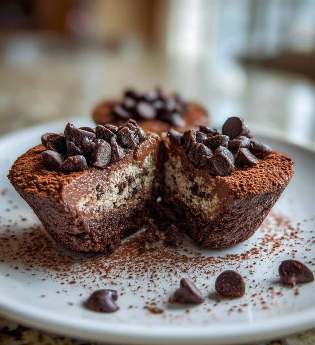 Air Fryer Chocolate Cheesecake Bites - detail 1