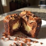 Air Fryer Chocolate Cheesecake Bites