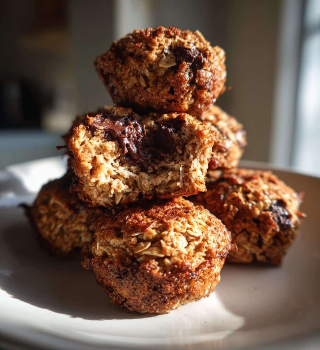 Air Fryer Chocolate Oatmeal Bites