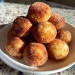 Air Fryer Cinnamon Donut Bites