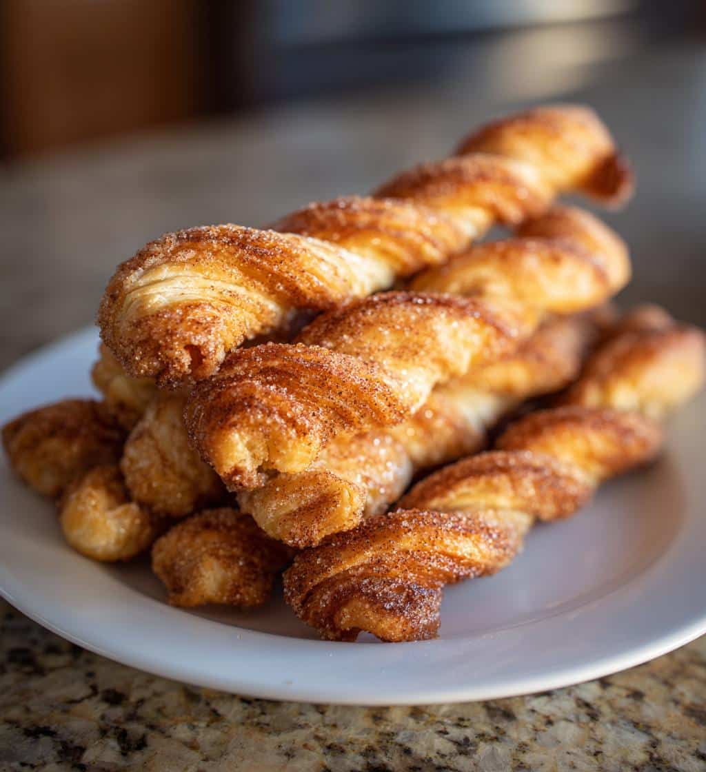 Air Fryer Cinnamon Twists - detail 1