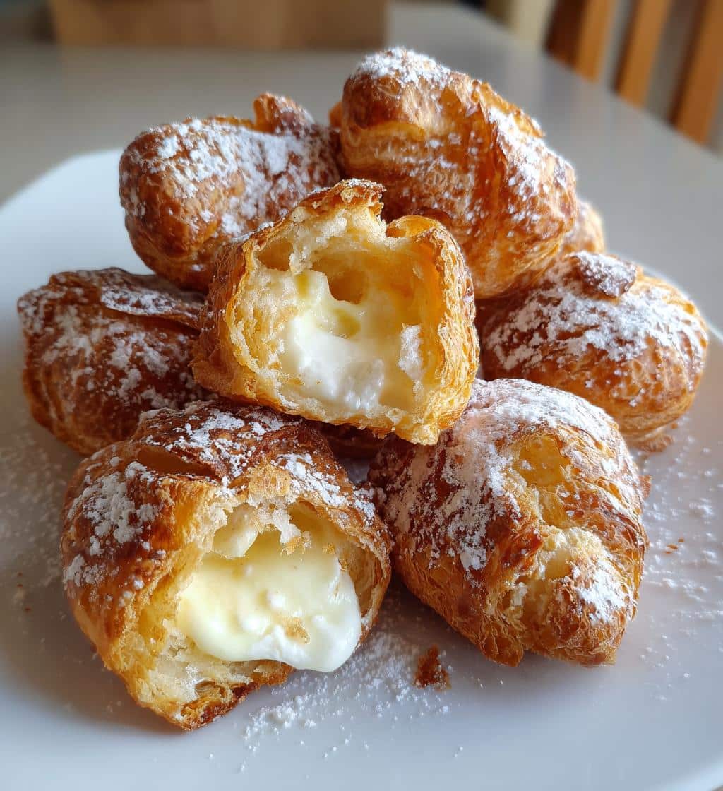 Air Fryer Dessert Pastry Bombs