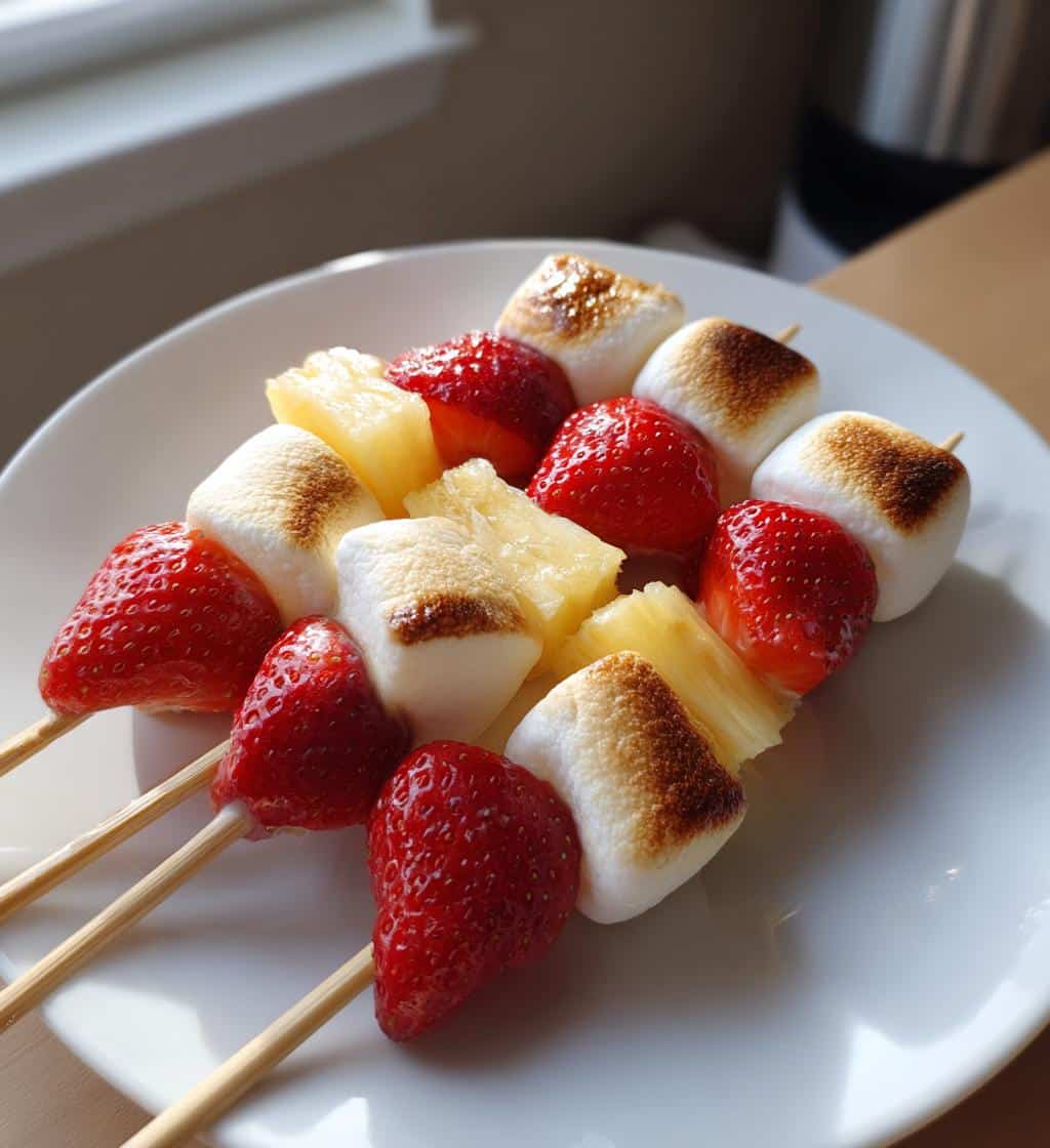 Air Fryer Dessert Skewers