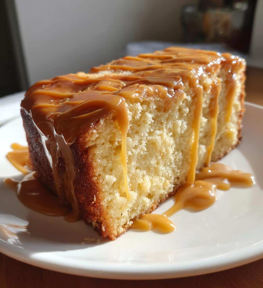 Air Fryer Dulce de Leche Cake