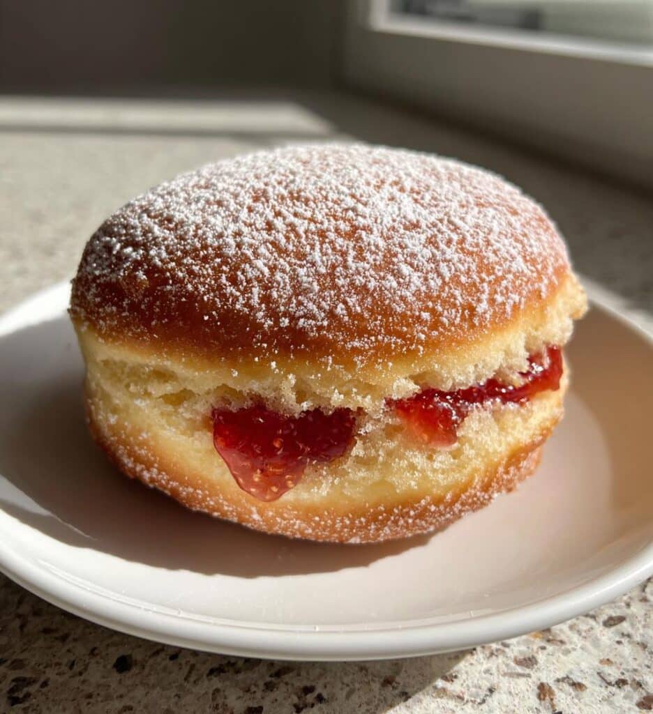 Air Fryer Fruit Jelly Donuts
