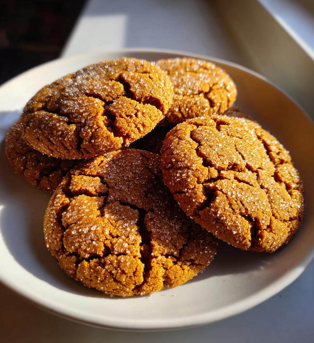 Air Fryer Ginger Molasses Cookies - detail 1