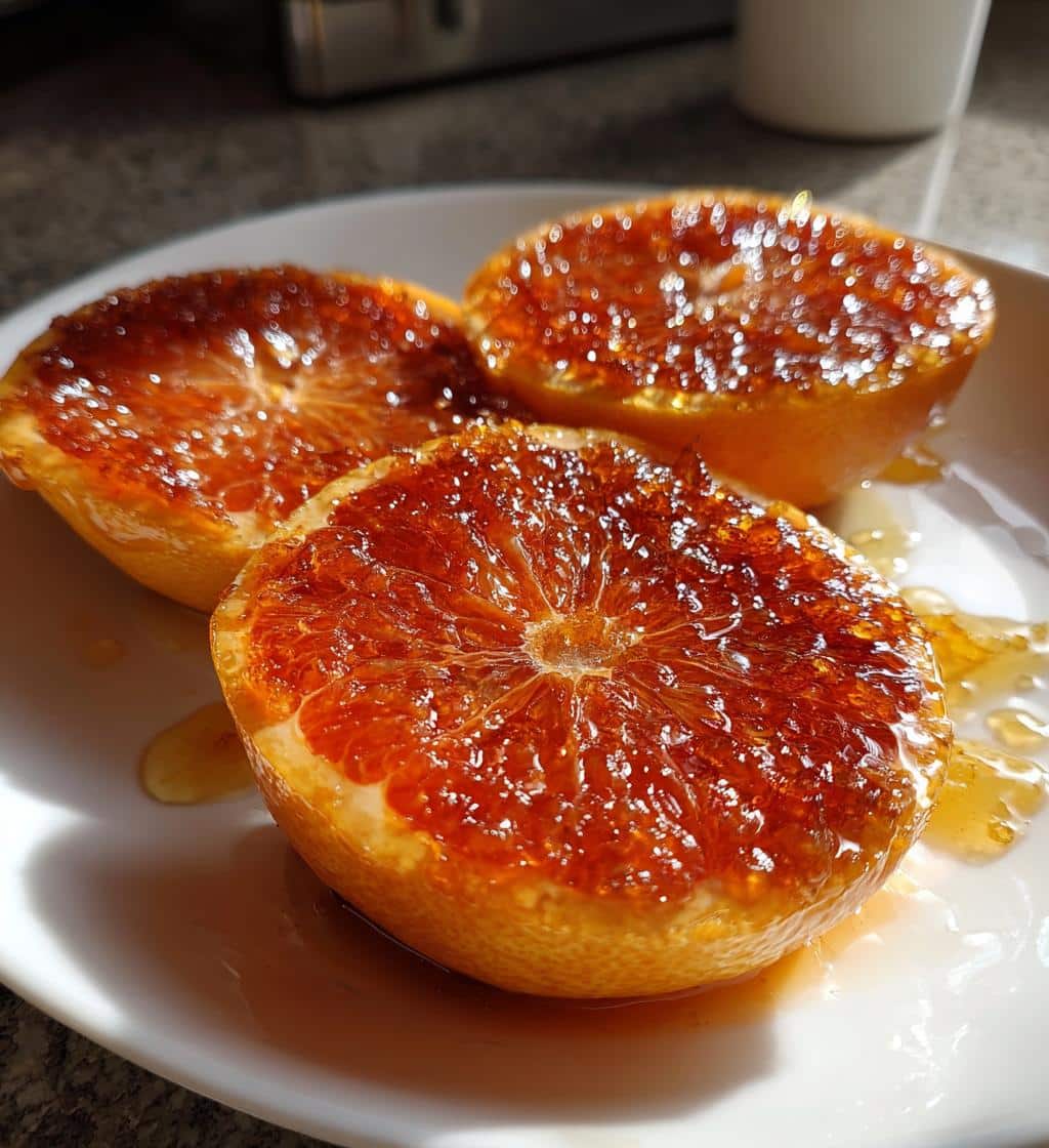 Air Fryer Grapefruit Brûlée - detail 1