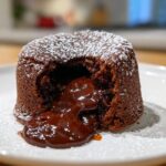 Air Fryer Hot Chocolate Lava Cakes