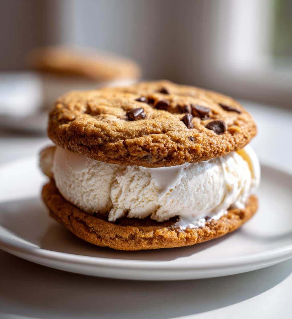 Air Fryer Ice Cream Cookie Sandwiches - detail 1