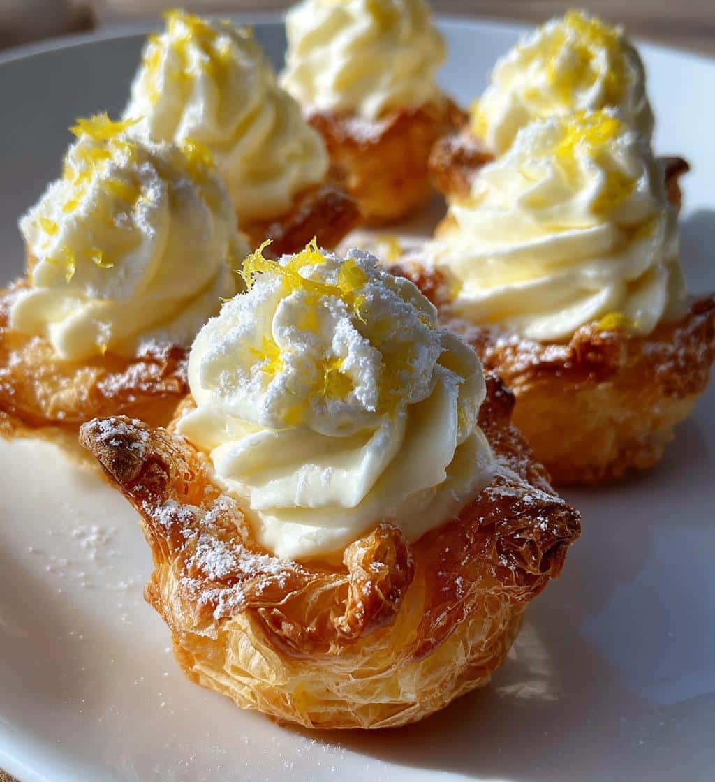 Air Fryer Lemon Mousse Bites - detail 1