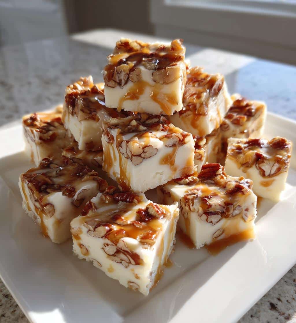 Air Fryer Maple Pecan Fudge