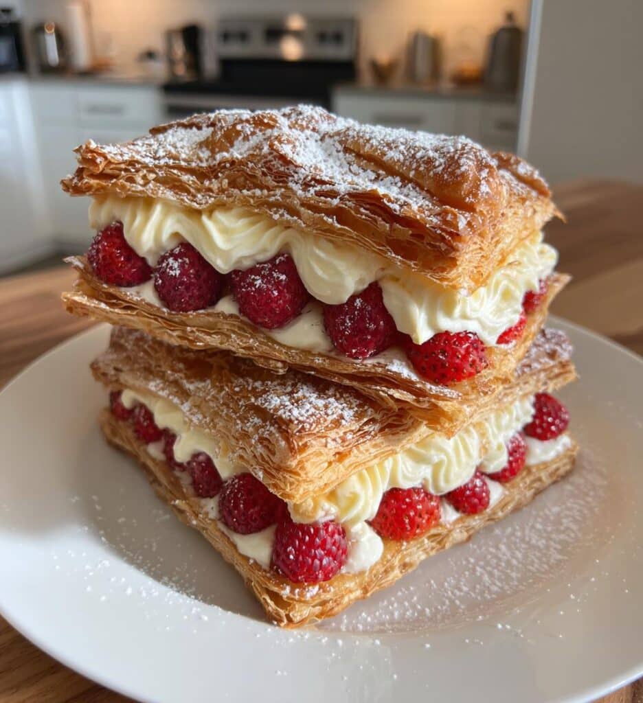 Air Fryer Mille-Feuille Pastries
