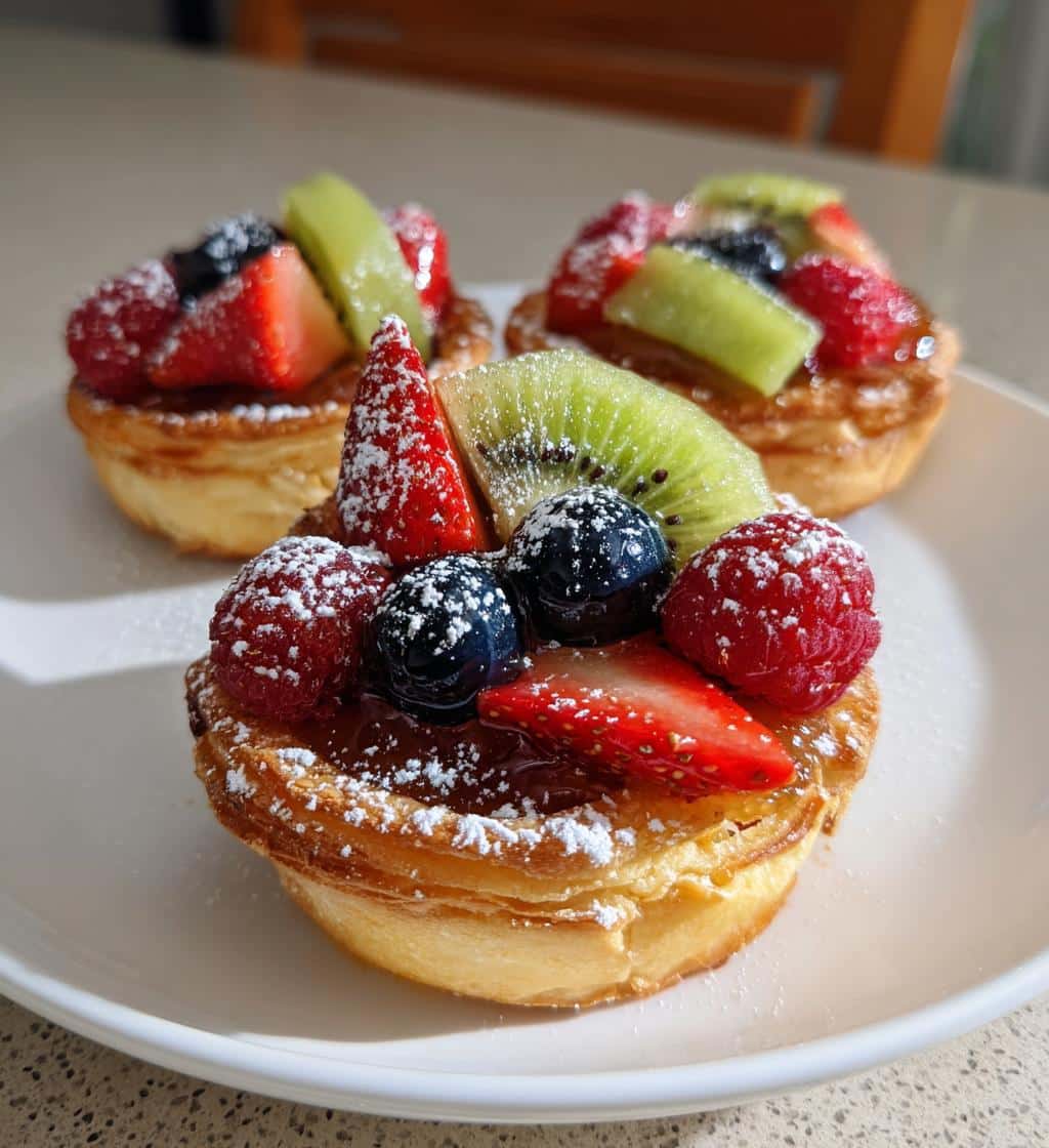 Air Fryer Mini Fruit Tarts