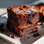 Air Fryer Mocha Brownies