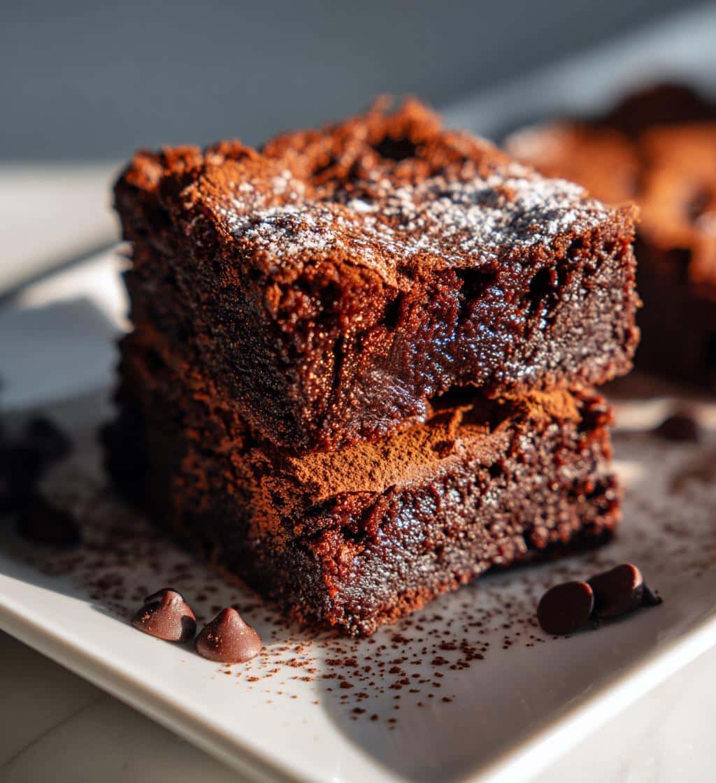 Air Fryer Mocha Brownies