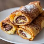Air Fryer Nutella Roll-Ups