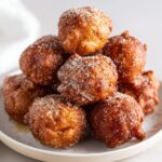 Air Fryer Oatmeal Apple Fritters