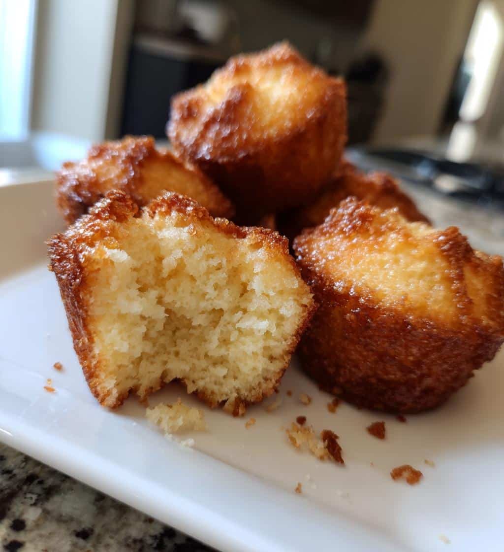 Air Fryer Soft Cake Bites