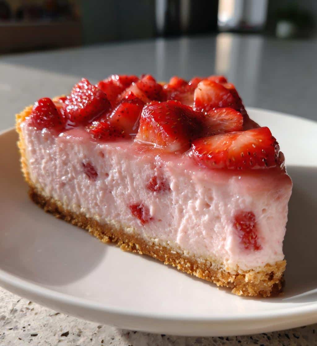 Air Fryer Strawberry Cheesecake Desserts - detail 1