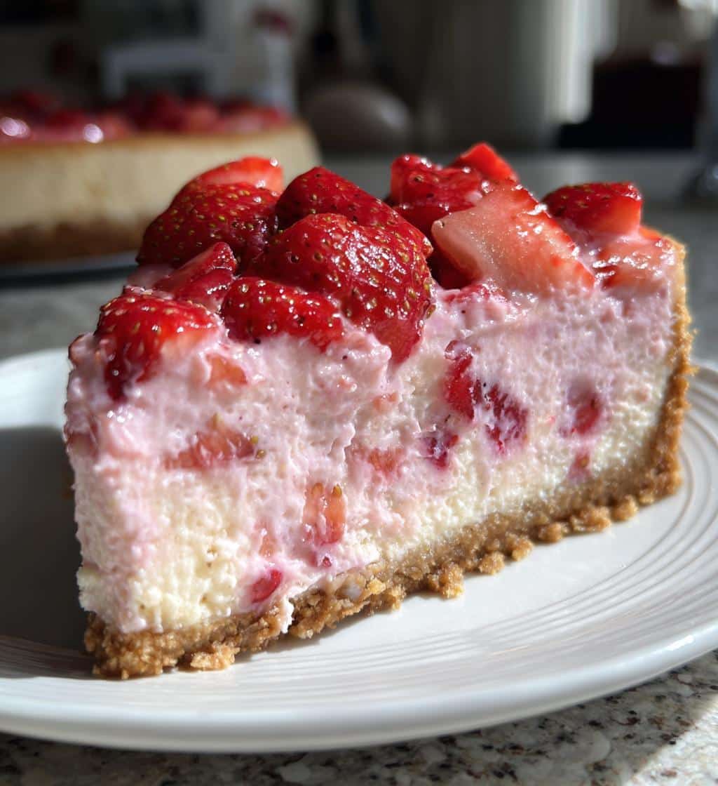 Air Fryer Strawberry Cheesecake Desserts