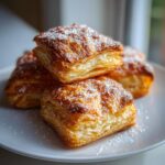 Air Fryer Sugar Puff Pastry Treats