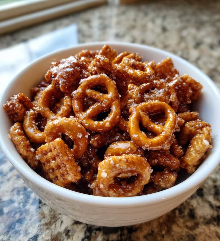 Air Fryer Sweet Snack Mix