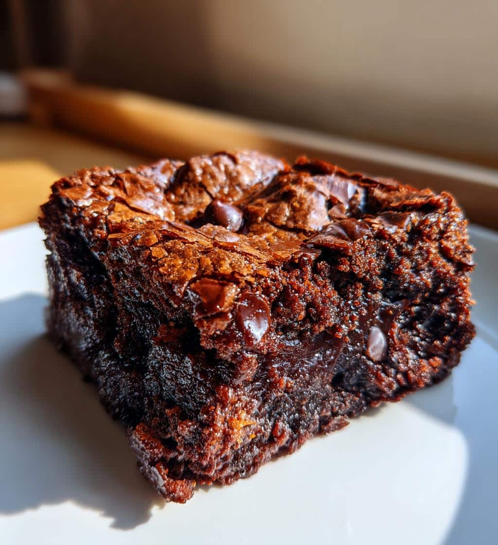 Air Fryer Tahini Brownies - detail 1