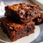 Air Fryer Tahini Brownies