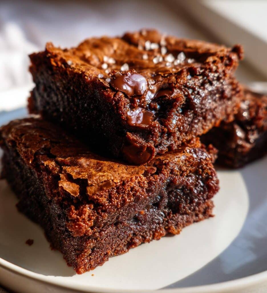 Air Fryer Tahini Brownies