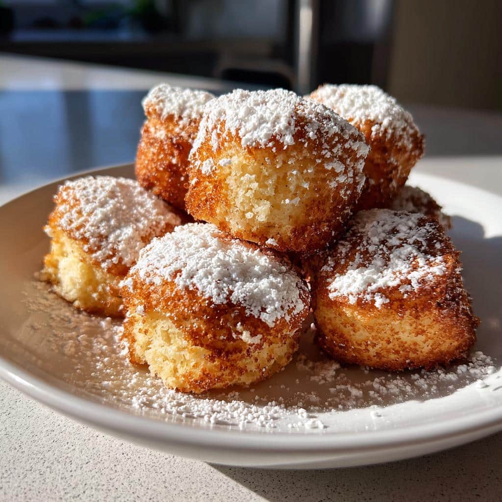 Air Fryer Vanilla Cake Bites - detail 1