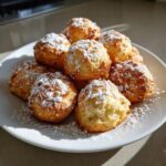 Air Fryer Vanilla Cake Bites