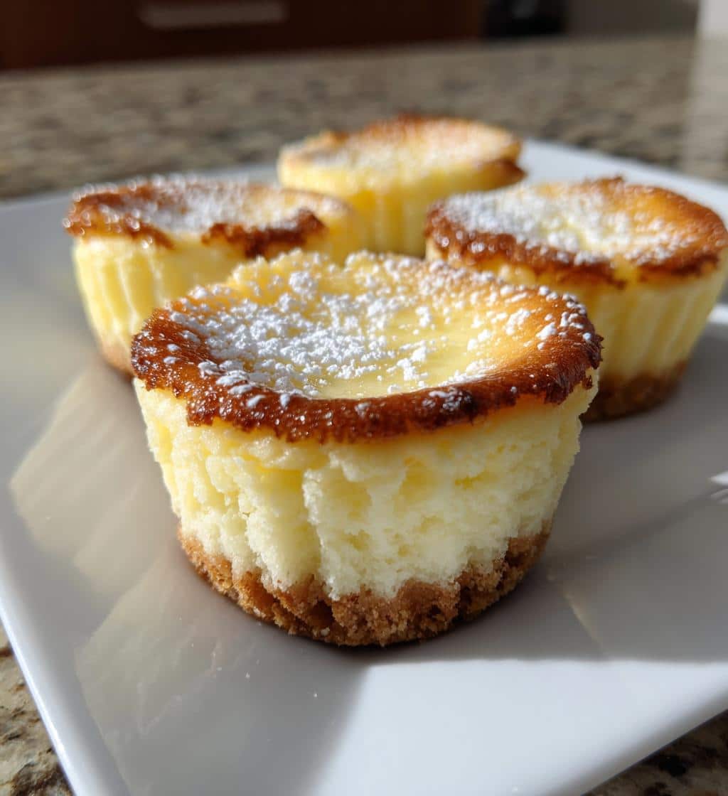 10-Minute Air Fryer Vanilla Cheesecake Cups: Heavenly Bliss 4 Air Fryer Vanilla Cheesecake Cups - detail 1