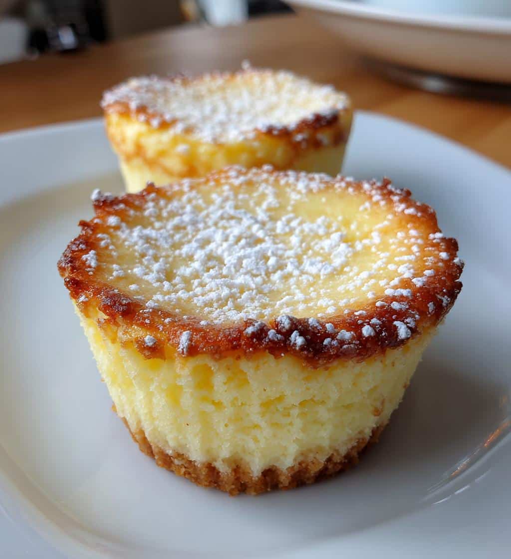 Air Fryer Vanilla Cheesecake Cups