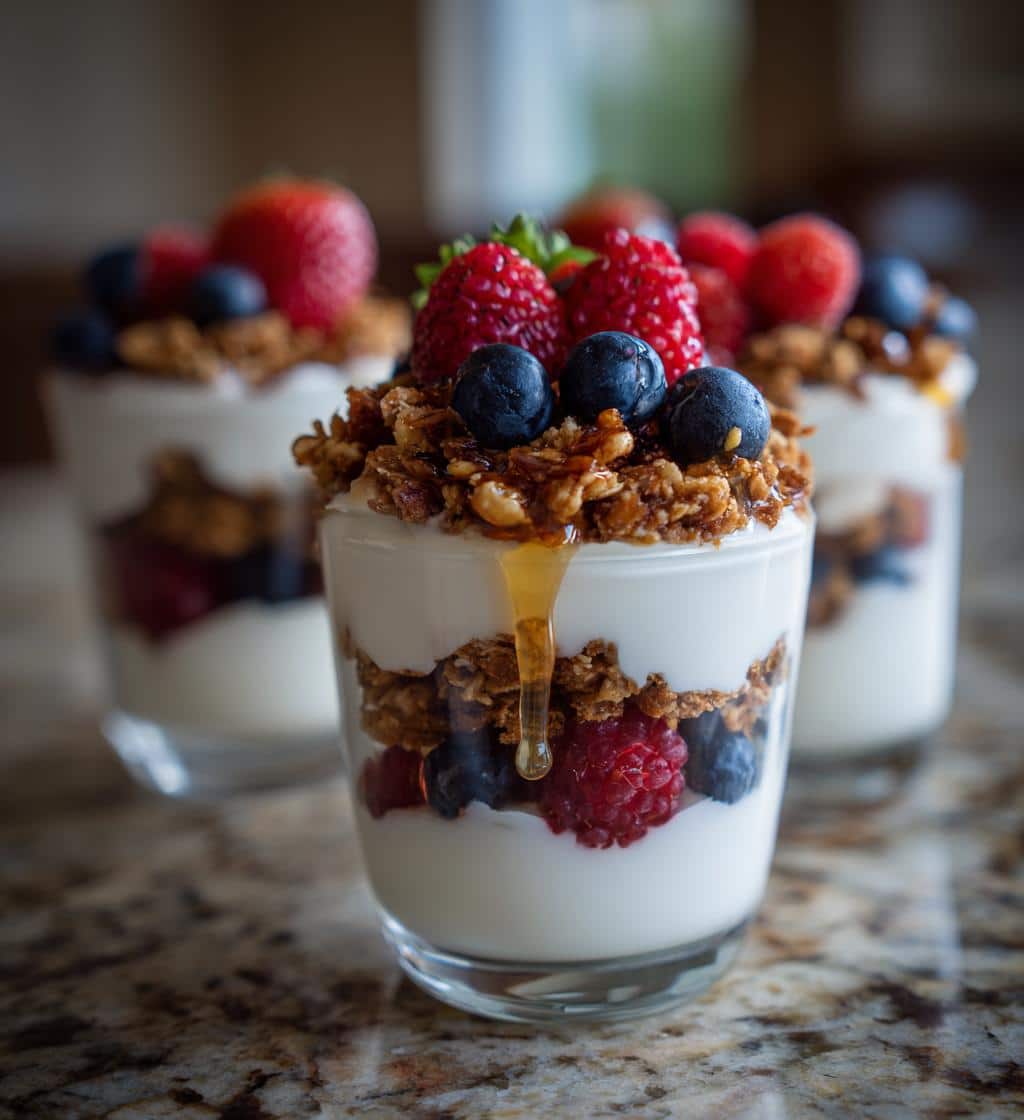 Air Fryer Yogurt Parfait Cups - detail 1