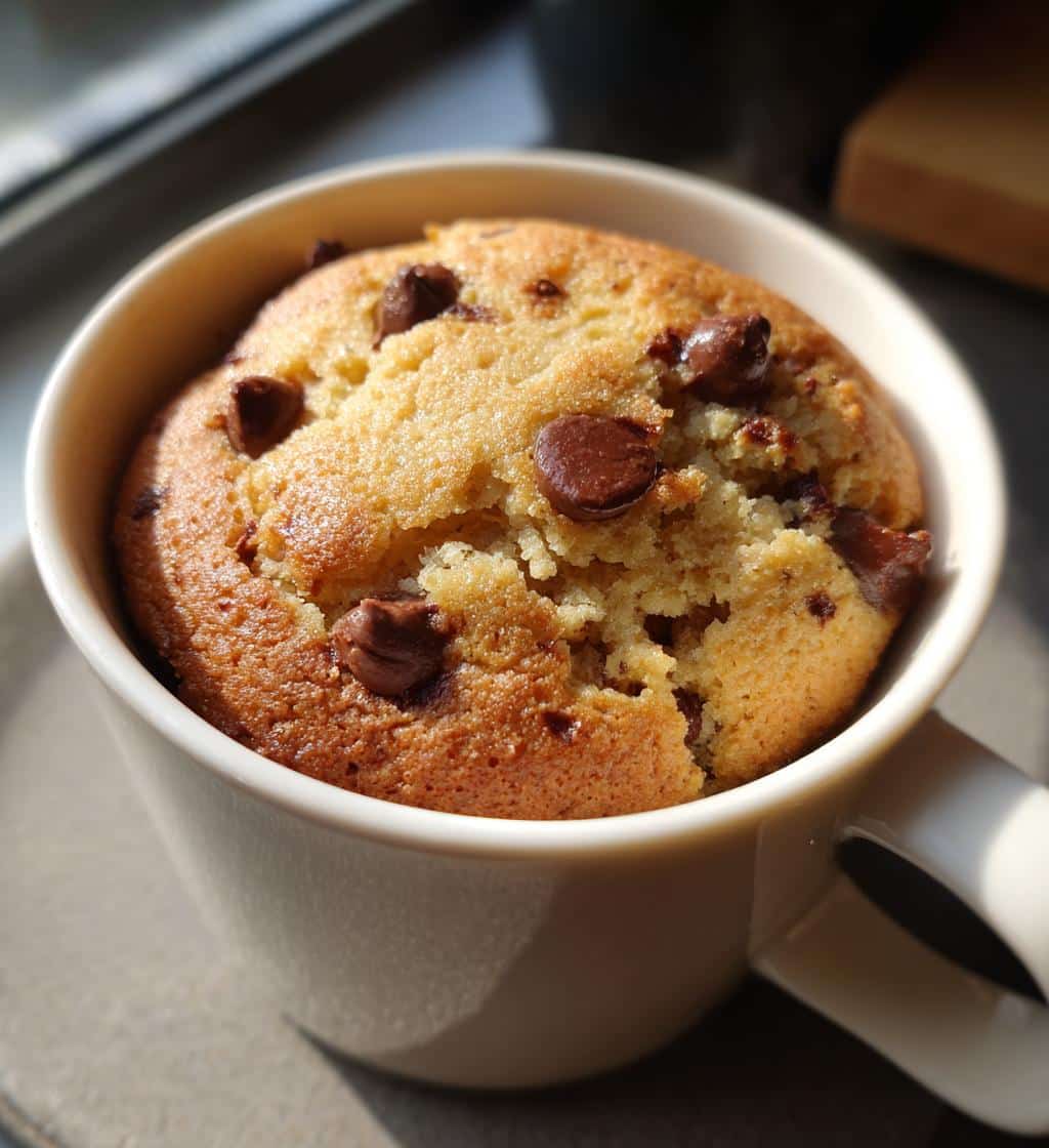 air fryer mug cookie 5 ingredient