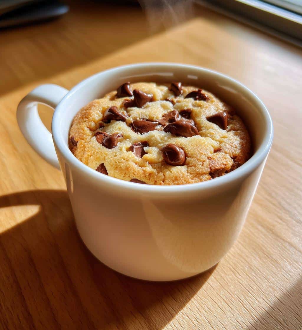 air fryer mug cookie comfort food - detail 1