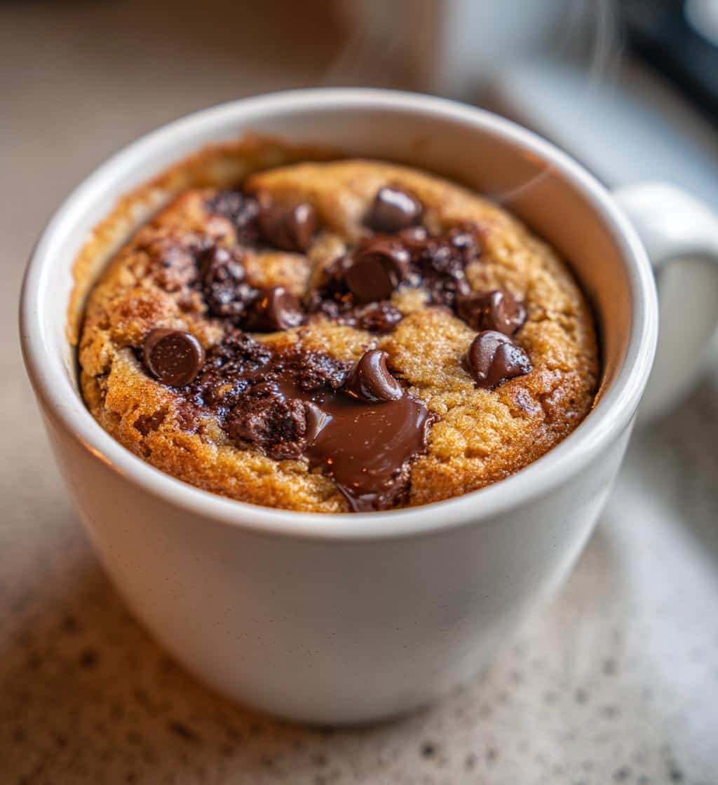 air fryer mug cookie high protein