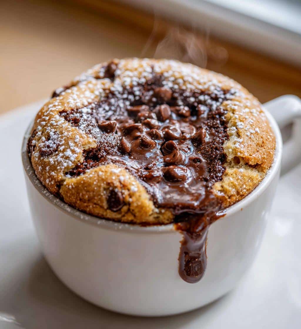 "15-Min Air Fryer Mug Cookie Bliss That Wows" 4 air fryer mug cookie party dessert - detail 1