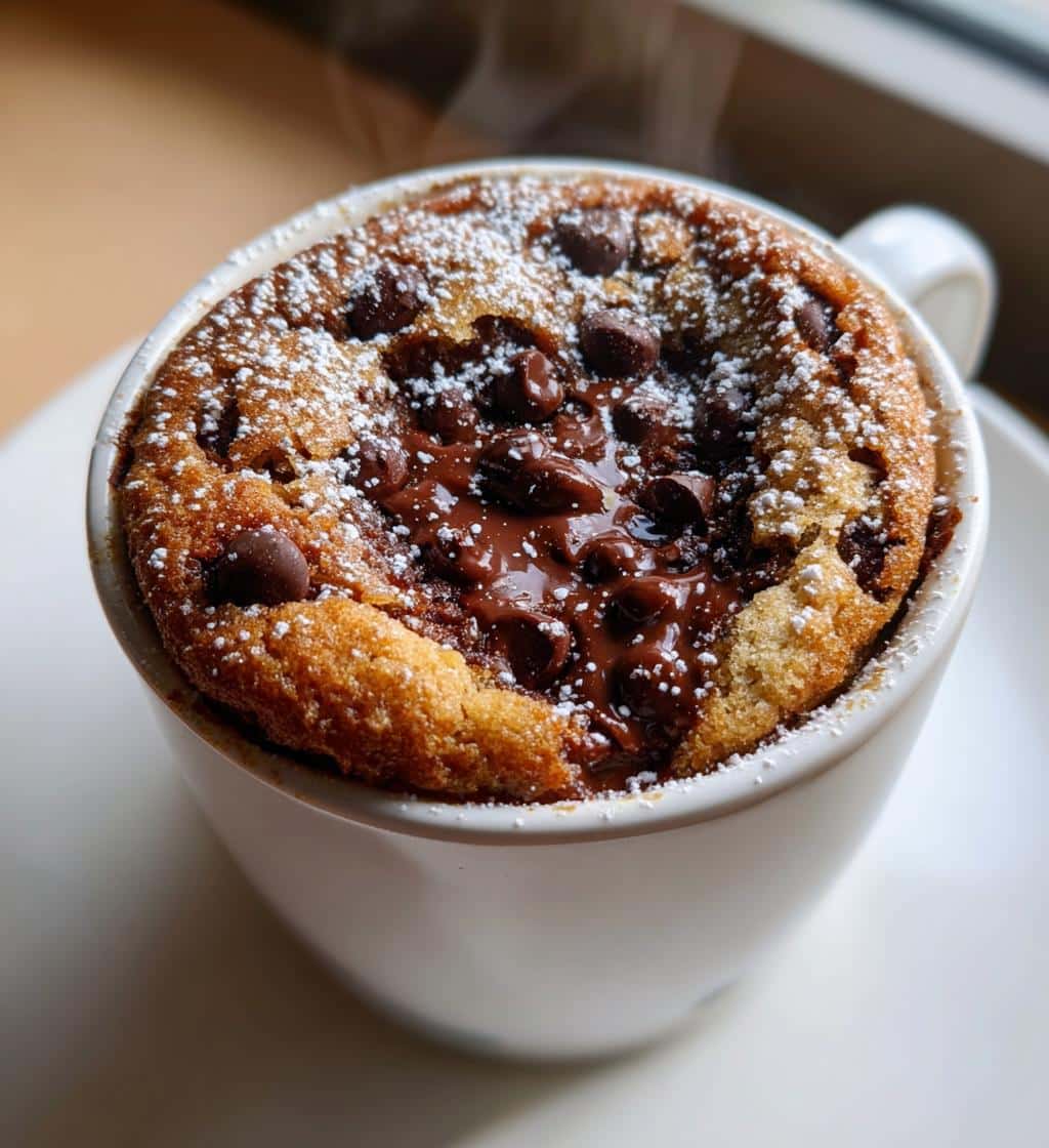 air fryer mug cookie party dessert