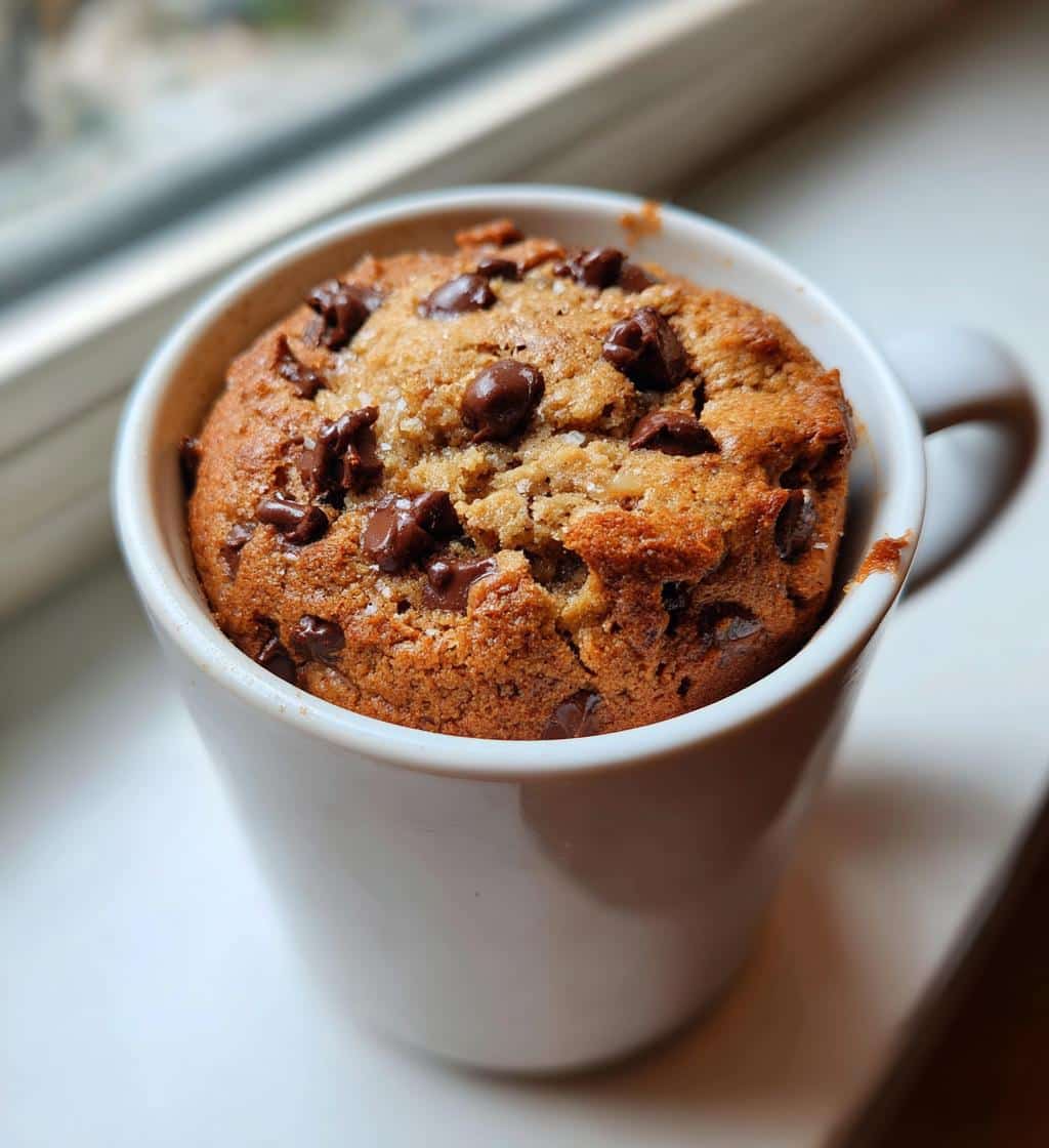 air fryer mug cookie single serve