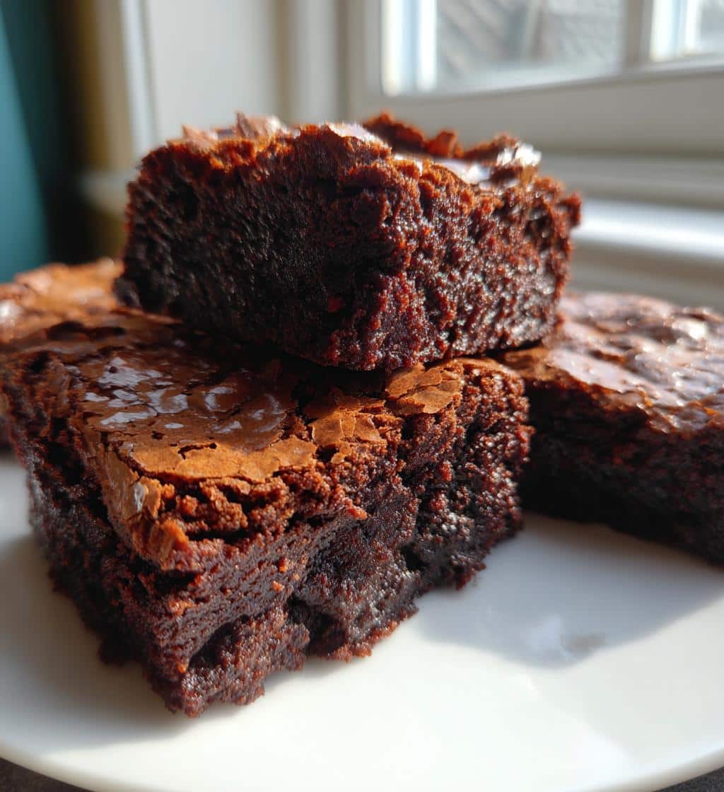 air fryer protein brownies 5 ingredient - detail 1