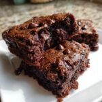 air fryer protein brownies easy