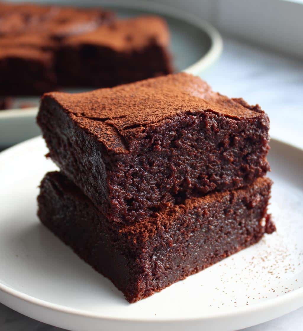 air fryer protein brownies from scratch