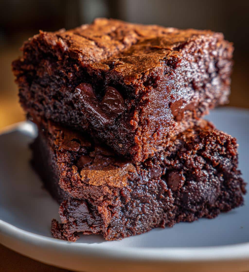 air fryer protein brownies homemade - detail 1