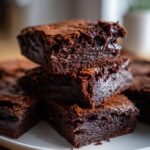 air fryer protein brownies party dessert
