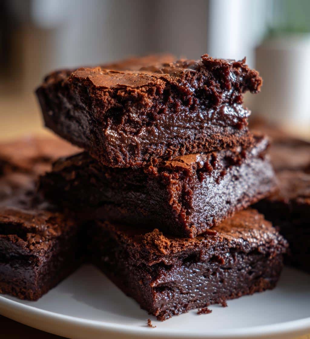 air fryer protein brownies party dessert