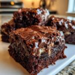 air fryer protein brownies with crescent rolls