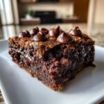 air fryer protein brownies with puff pastry